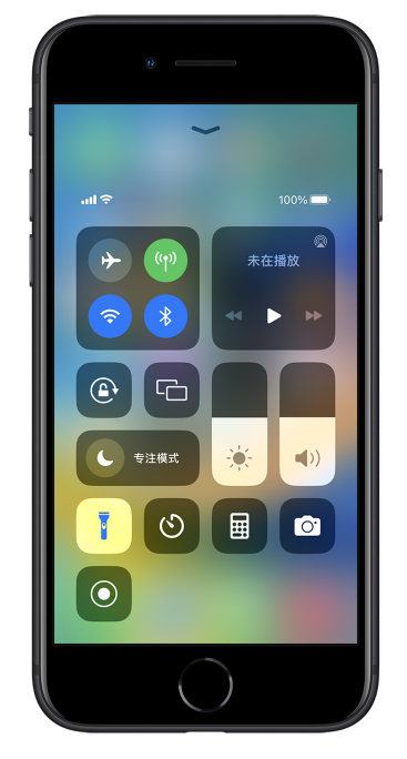 重庆苹果14维修分享苹果iPhone 14 Pro手电筒开启方法 